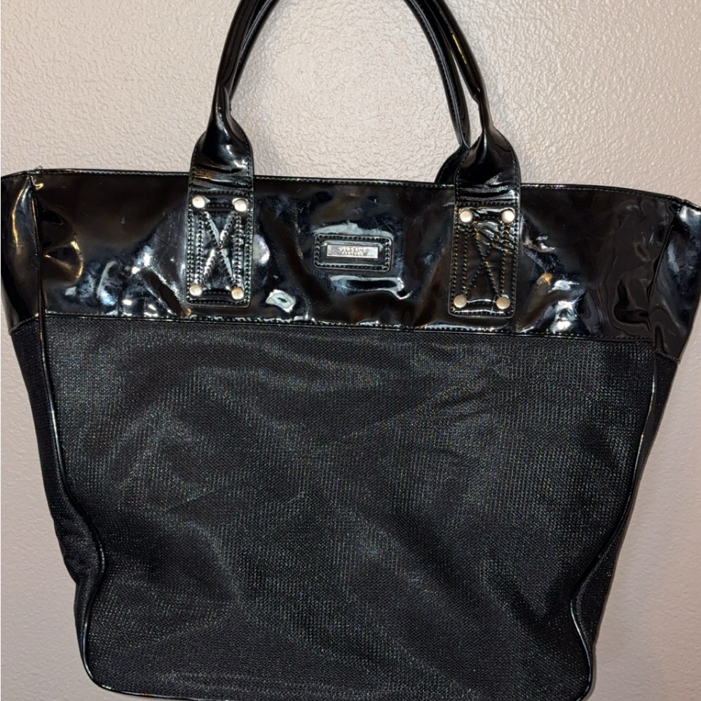 Versace Black Patent Leather Bag